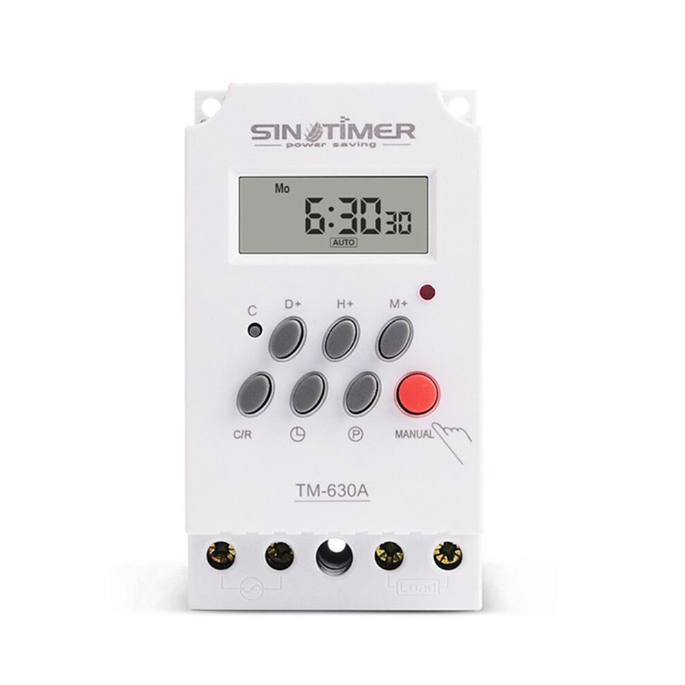 12V Dc Input Programmable 24Hrs Mini Timer Switch Time Relay Output Load High Power 30A 4853769008024
