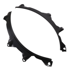 Garniture de panneau d'arche pour voiture, compatible avec les modèles G30 et G38 (2017-2019)