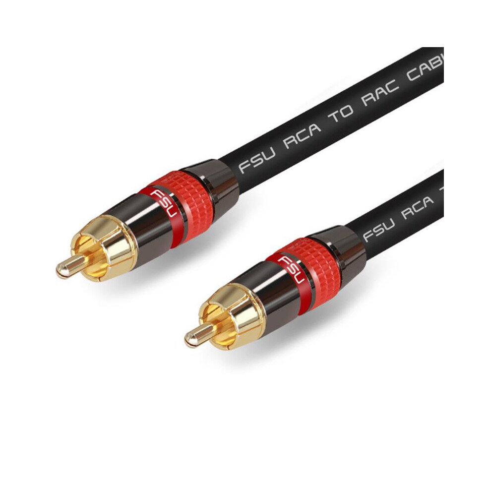 Digital Audio Cable Premium Stereo To Coaxial Spdif Male Speaker Hifi Subwoofer Av 2M 4853769008789