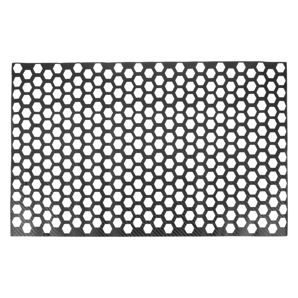 Car Rear Tail Lamp Stickers Honeycomb Type Decal Carbon Fiber Style 48 X 30Cm Light 4853769011840