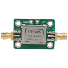RF-versterker, LNA met lage ruis 50 tot 4000 MHz SPF5189Z-versterker voor het versterken van FM HF VHF UHF-radiosignalen