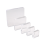 6 Pieces Stamp Blocks Acrylic Clear Stamping Tools with Grid Lines for Scrapbooking Crafts Making 3