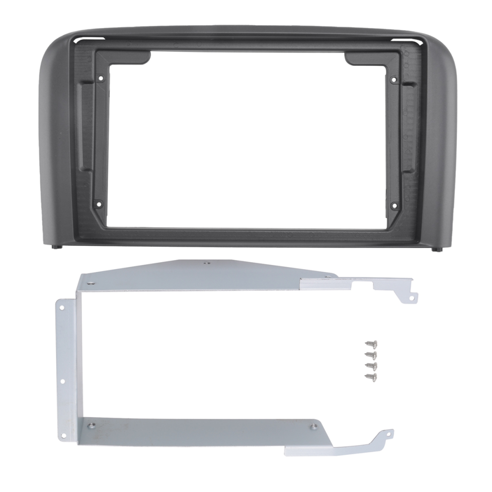 2Din Car Radio Fascia For S80 2001-2006 Dvd Stereo Frame Plate Adapter Mounting Dash Installation Bezel Trim Kit 4851966804296