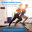 Gym Timer,LED Interval Timer Digital Countdown Wall Clock Fitness Timer,1.5Inch Digits Down/Up Stopwatch for Home 3