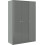 Seconique 3 Door Triple Wardrobe Grey Gloss, Denver Bedroom Closet/Hanging Rail 5