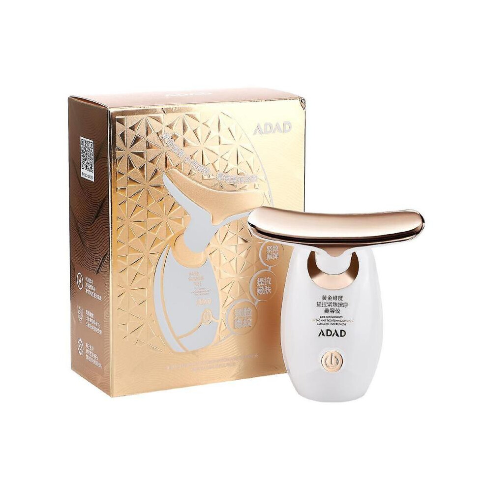 (white) Skin Rejuvenation Instrument All Face Lifting Skin Tightening EMS Microcurrent Facial Eye Neck Massage Wrinkles Anti Aging Artifact  Beauty Device