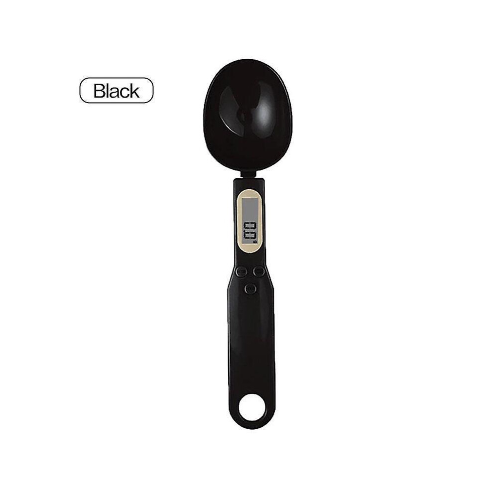(black) Measuring electronic spoon scale 500g/0.1g Milk Powder Medicine Household Kitchen