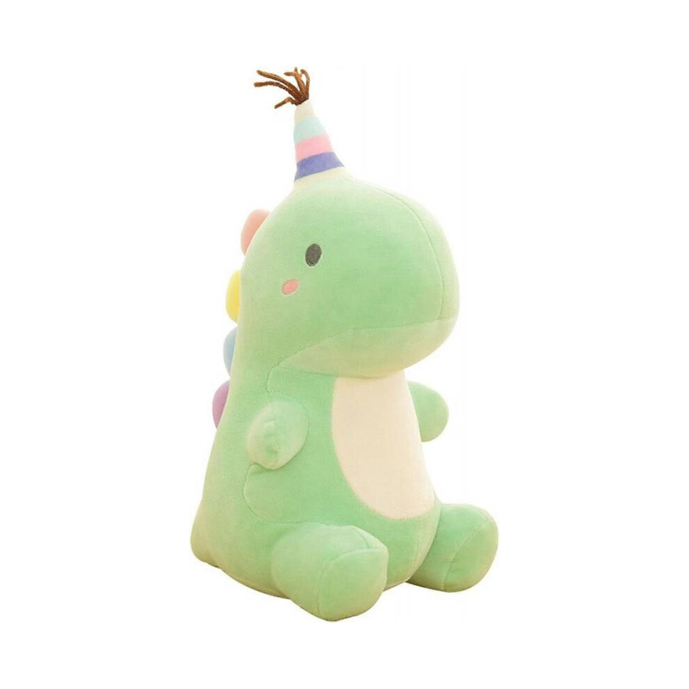 1  PCS  Stuffed Animal Plush Toys, Cute Dinosaur Toy, Soft Dino Plushies for Kids Plush Doll Gifts for Boys Girls (Green, 23  cm )