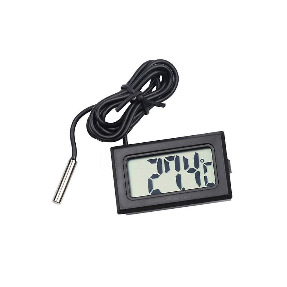 Digital LCD Display Thermometer Fridges Freezers Coolers Chillers Mini Embedded Measuring Tools