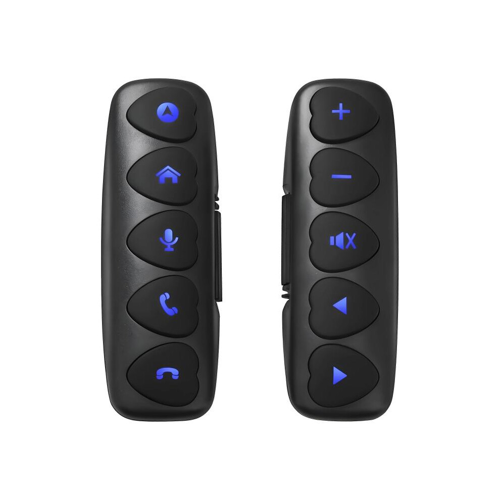 Multi-function Wireless Steering Wheel Remote Control Bluetooth-compatible Car Remote Control for Car Radio Handsfree Call DVD GPS Multimedia 10 Keys