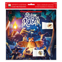 Aardman Robin Robin Advent Calendar with stickers Other Book