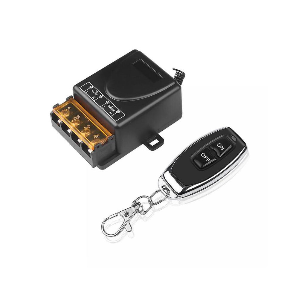 AC 110V 240V 30A Wireless RF Smart Remote Control Switch Transmitter Receiver 433MHz Remote controller