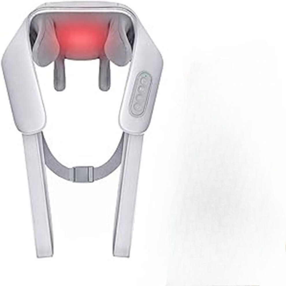 Neck Massager With Heat Shiatsu Neck And Shoulder Massage Pillow For Neck Traps Back And Leg Pain Relief  Electric Massager