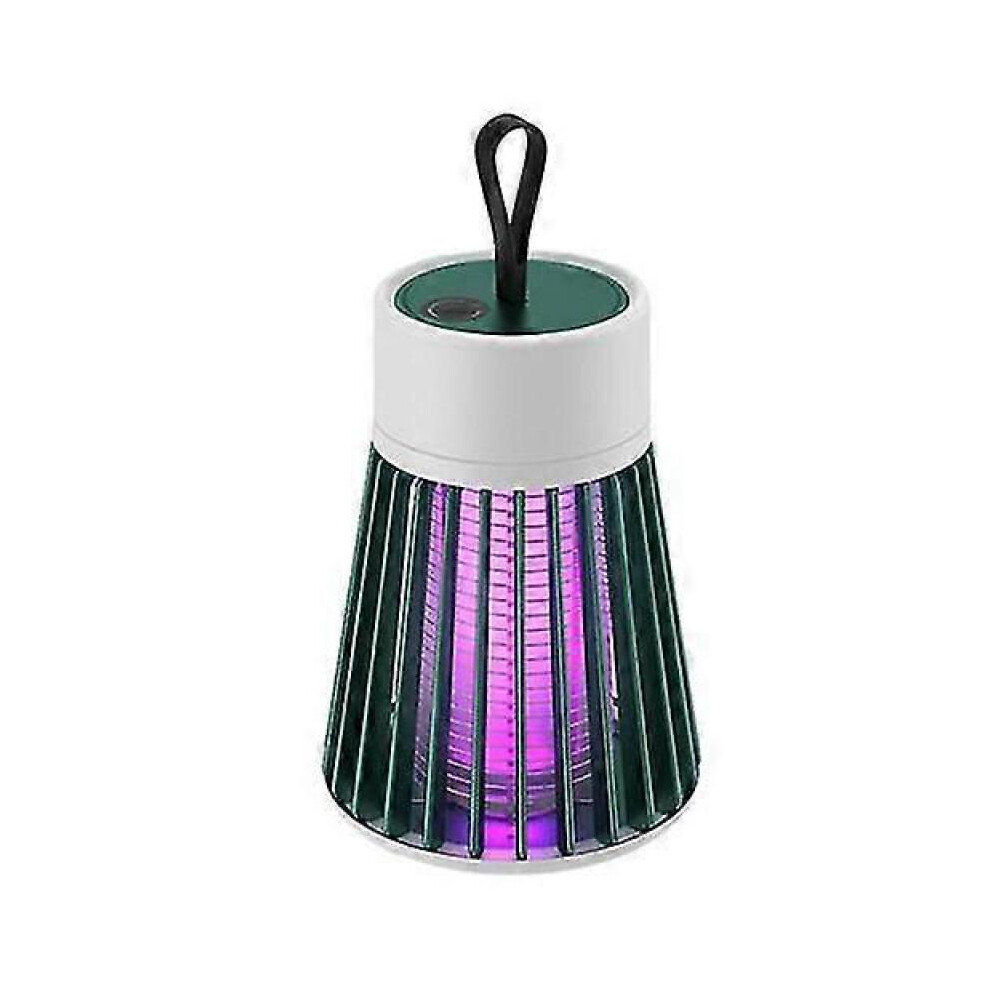 Electric Mosquito Killer LED Light Trap Fly Bug Insect Repellent Camping Lamp green
