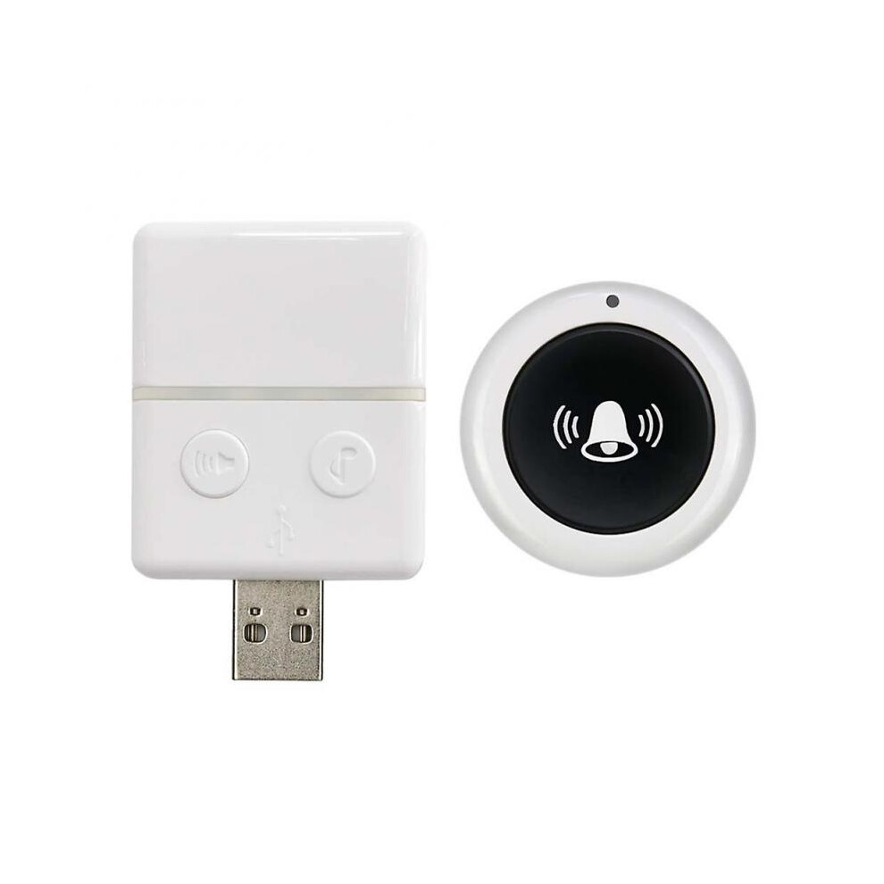 5V USB Plug and Play Wireless Electronic Doorbell Smart Door Bell Receiver with Transmitter 150m Distance 30 Music Intelligent Home Doorbells