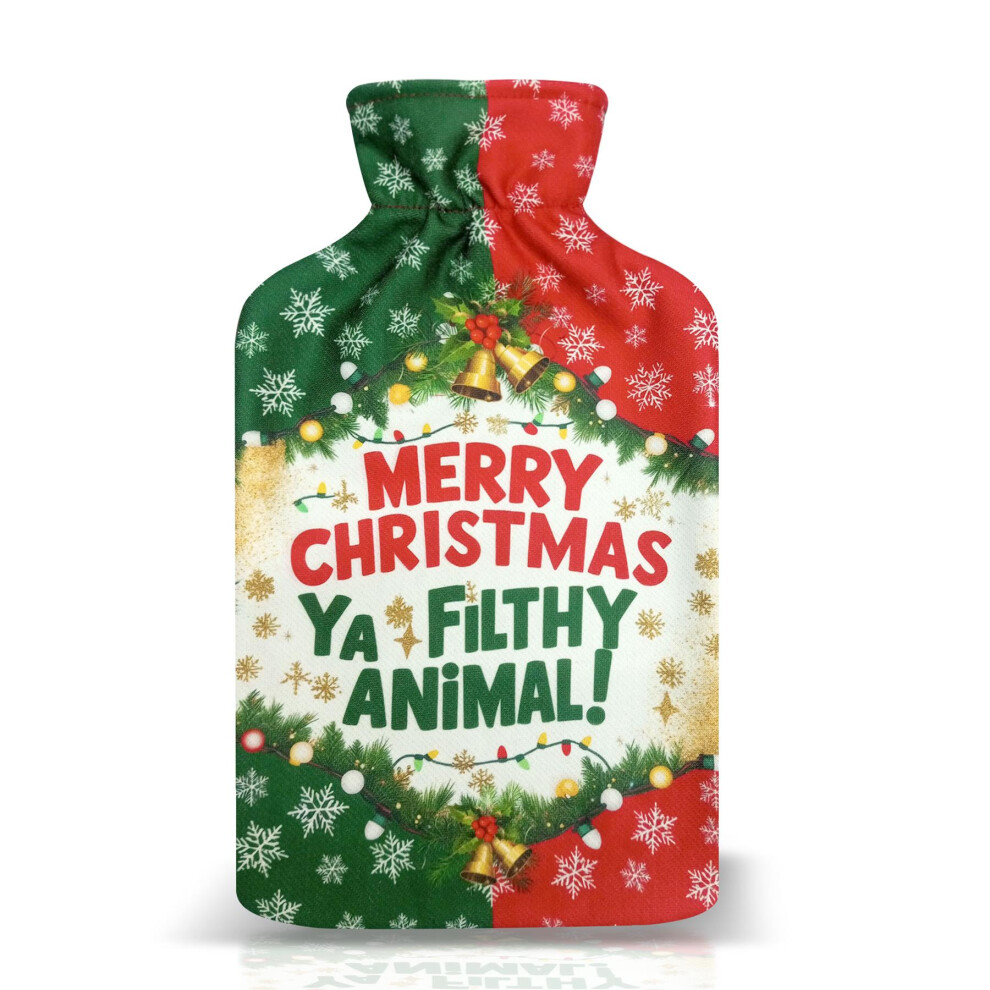 A2zkids Ya Filthy Animal Christmas Hot Water Bottles
