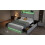 Upholstered Bed, 4ft6 double bed 135x190cm, Storage Bed,  Metal underbed bracket Grey 8