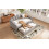 (Velvet) Upholstered Bed bottom with trundle bed easy assembly 3FT single bed 9