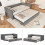 (Linen) Upholstered Bed bottom with trundle bed easy assembly 3FT single bed 8
