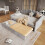 (Velvet) Upholstered Bed bottom with trundle bed easy assembly 3FT single bed 7