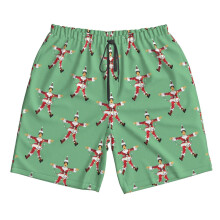 (National Lampoons Christmas Vacation_7669) Famgem Men's Beach Shorts Hawaiian Swim Trunks with Pockets Quick Dry Board Swimwear Bathing Graphic Printed Suit for Surfing Lounge Running Gifts