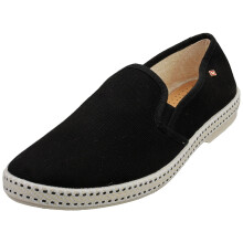 (41) Rivieras Herren klassische schwarze Espadrillenschuhe