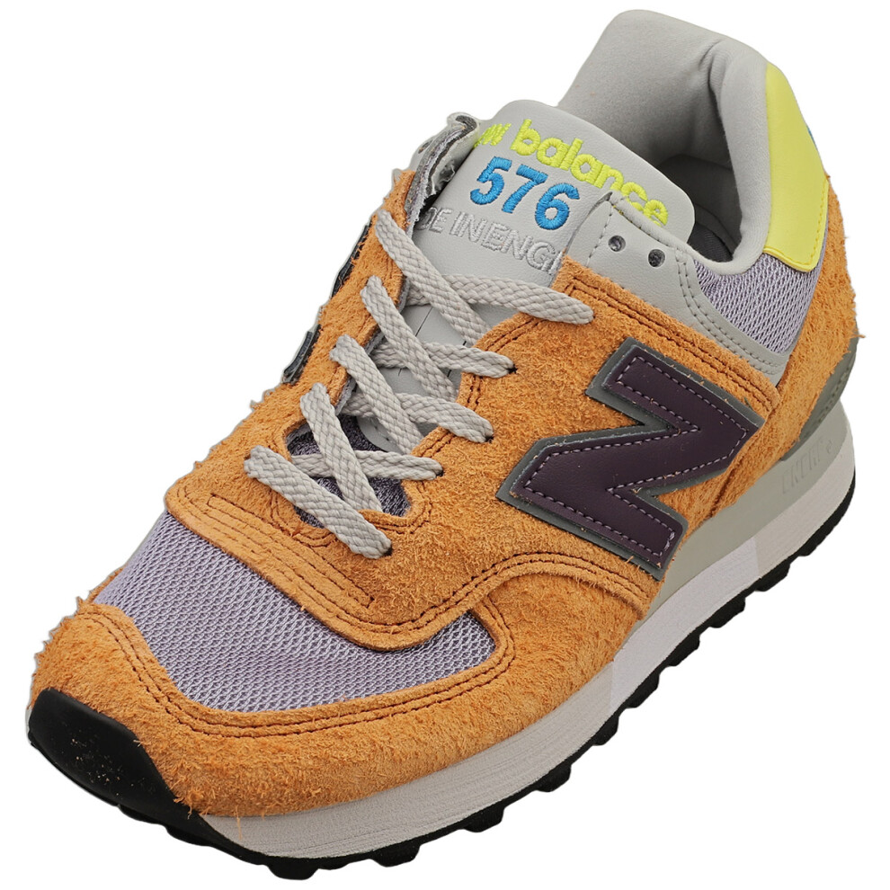 New Balance (4.5) 576 Made In England Unisex Fashion Trainers In Multicolour Multicoloured
