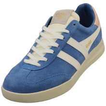 (4) Gola Cyclone Womens Fashion Trainers in Saphire Off White