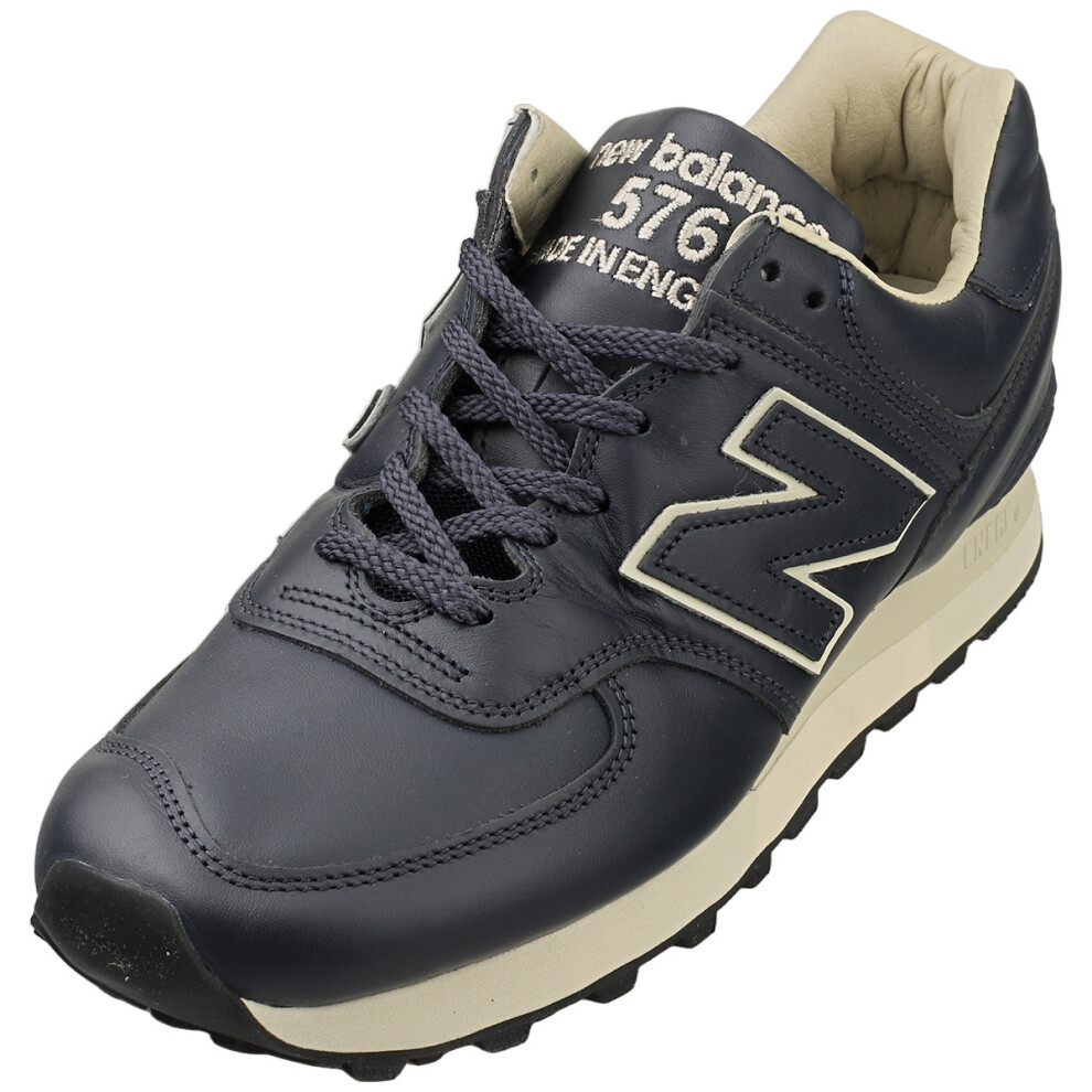 New Balance (5.5) 576 Made In England Mens Casual Trainers In Navy Blue
