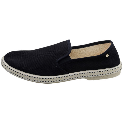 (44) Rivieras Herren klassische Marineschuh Espadrille 2