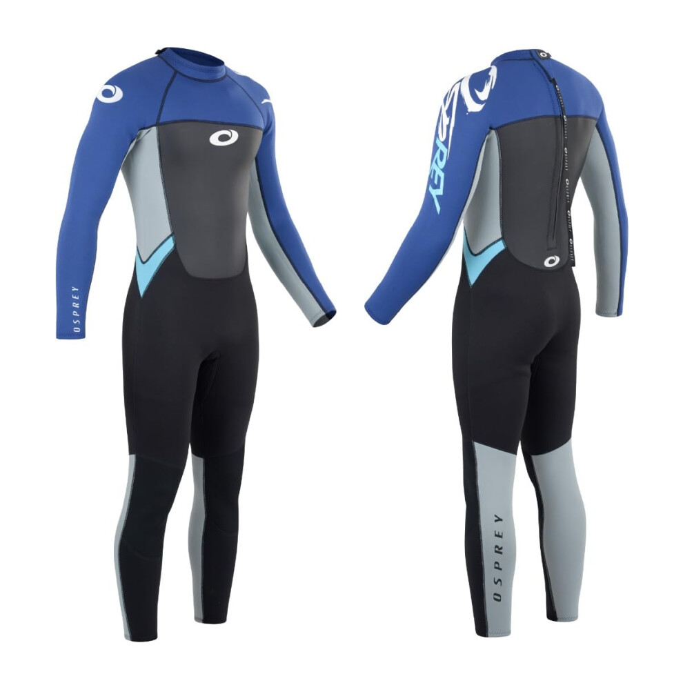 Osprey Men's Origin 3mm Full Length Wetsuit, Blue, M Tall UK