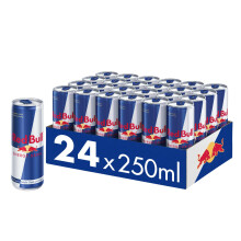 Red Bull Energy Drink - 24er Palette Dosen Getr?nke, EINWEG (24 x 250 ml)