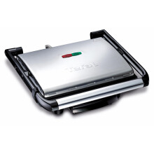 Tefal Kontaktgrill Inicio GC241D, Elektrogrill/Sandwichtoaster, Fettarmes Grillen, Panini, Toasts, Steak, Gem?se, Antihaftbeschichtete Grillplatten, 2
