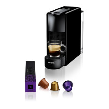 Nespresso Krups Essenza Mini Kaffeekapselmaschin, 14 Kapseln, 19 bar, Energiesparmodus, 1260 Watt, ?0,6 l Wassertankvolumen, sehr kleines Geh?use, sch