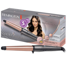 Remington Lockenstab [kegelf?rmig 19-28mm] Keratin Protect (hochwertige Keramikbeschichtung mit & Mandel?l) -Digitales-Display bis 210?C, nat?rliche L