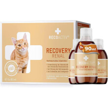 RECOACTIV Recovery Renal f?r Katzen, 3 x 90 ml, hochkalorisches Di?t-Alleinfuttermittel bei Nierenfunktionsst?rungen und erh?htem Energiebedarf in der