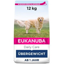 Eukanuba Daily Care Overweight / Sterilised Trockenfutter ? Fettarmes Spezialfutter f?r ?bergewichtige oder kastrierte Hunde, 12 kg