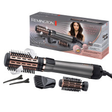 Remington Warmluftb?rste rotierend [automatisch] Keratin Protect (inkl.3 Aufs?tze: 2 Rundb?rsten+Haaransatz-Booster f?r mehr Volumen) + Haarklammern,