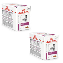 Royal Canin Veterinary Renal | Doppelpack | 2 x 12 x 100 g | Di?t-Alleinfuttermittel f?r ausgewachsene Hunde | Zur Unterst?tzung der Nierenfunktion |