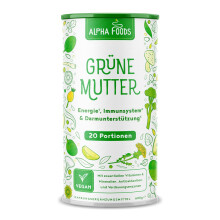Gr?ne Mutter 2.0 - Das Original - Greens Shake - Akazienfaserpulver, Weizengras, Brennnessel, Mariendistel, Alfalfa, Chlorella, Knotentangpulver und m