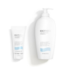 Biotherm Set Lait Corporel 400ml + Lait Corporel 50ml, feuchtigkeitsspendende K?rperlotion, Bodylotion f?r hydratisierte Haut
