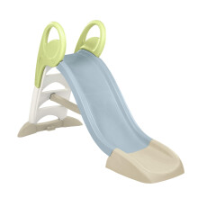 Smoby Life - GM Rutsche mit min. 38% Recycling-Anteil? Gro?e Rutsche mit Wasseranschluss, 1,50 Meter lang, mit Rutschauslauf, Verstrebung, f?r Kinder