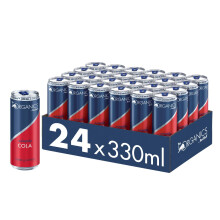 Organics Simply Cola by Red Bull 330ml - 24er Palette Dosen - koffeinhaltiges Bio-Getr?nk 100% nat?rliche Zutaten, EINWEG (24 x 330 ml)