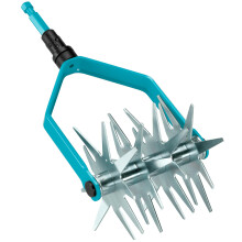 Gardena combisystem-Sternfr?se: Gartenfr?se zur Saatvorbereitung und Bodenlockerung, 14 cm Arbeitsbreite, aus hochwertigem Qualit?tsstahl, Duroplast-b