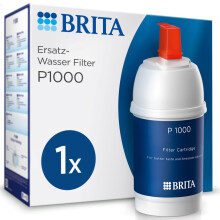 BRITA Wasserfilter Kartusche P1000 ? Wasserfilter Wasserhahn f?r BRITA Armaturen mit Kalkfilter ? reduziert Kalk, Chlor, Blei, Kupfer & geschmacksst?r