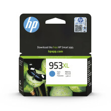 HP 953XL (F6U16AE) Original Druckerpatrone Blau mit hoher Reichweite f?r HP OfficeJet Pro 77xx, 82xx, 87xx
