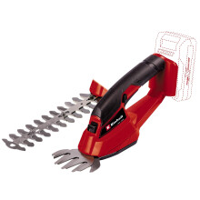 Einhell Akku-Gras- und Strauchschere GC-CG 18 Li-Solo Power X-Change (18 V, 100 mm / 200 mm Schnittl?nge, wechselbares Grasschneideblatt + Strauchmess