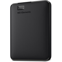 WD Elements Portable externe Festplatte 2 TB (mobiler Speicher, USB 3.0-Schnittstelle, Plug-and-Play, f?r Windows formatiert) Schwarz
