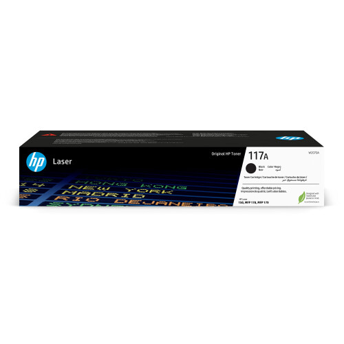 HP Toner 117A, 1000, Deckung (%) 5%, schwarz