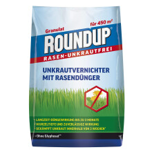 Roundup Rasen-Unkrautfrei Rasend?nger, 9 kg, 2in1, Unkrautvernichter plus D?nger mit 100 Tage Langzeitwirkung f?r 450 m?